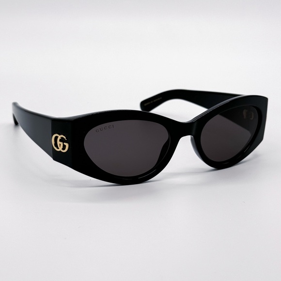 NEW GUCCI GG1401S 001 WOMEN OVAL FRAME SUNGLASSES GUCCI GG1401S - Picture 7 of 13